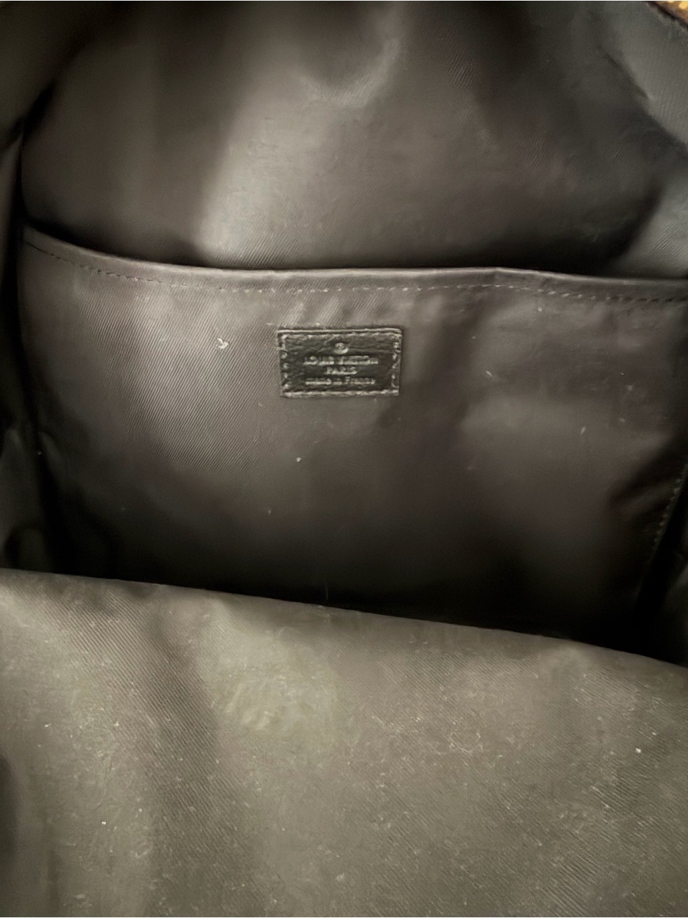 Designer inspired Black Interior Backpack (Black) - Picture 3 of 3
